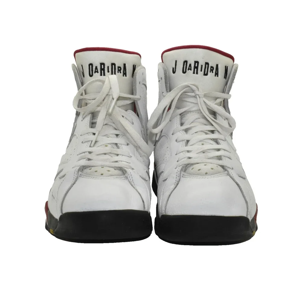 B5 Auth NIKE AIR JORDAN 7 Retro Cardinal White/Black/Red Shoes CU9307-106 Sz 12